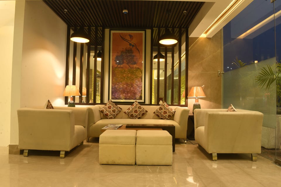 Lobby sitting area