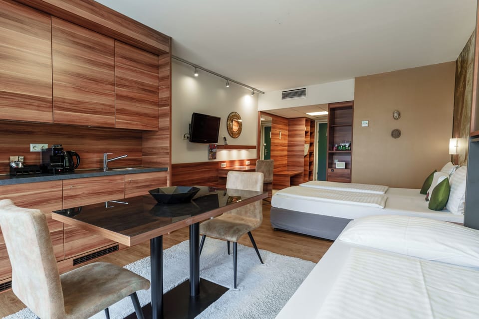 Superior Studio, Annex Building | Living area | LCD TV