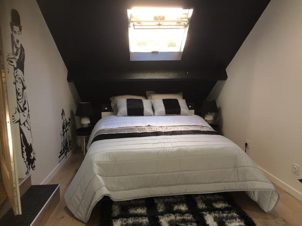 Standard Double Room, 1 Queen Bed with Sofa bed, Mezzanine (Cinéma) | Individually decorated, individually furnished, blackout drapes