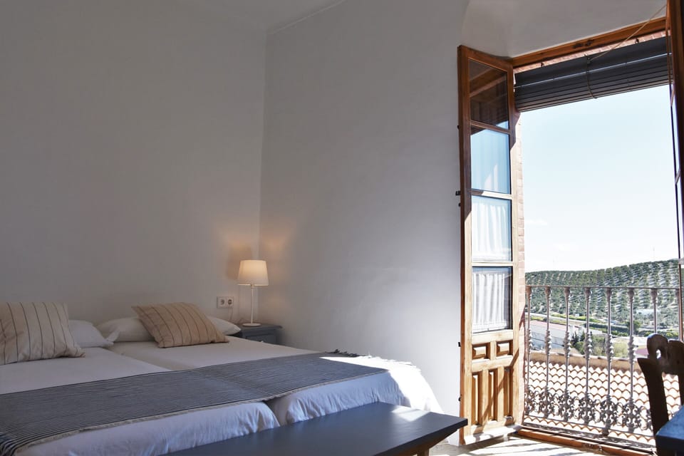 Superior Double Room, 2 Twin Beds | Desk, blackout drapes, WiFi (free), bed sheets