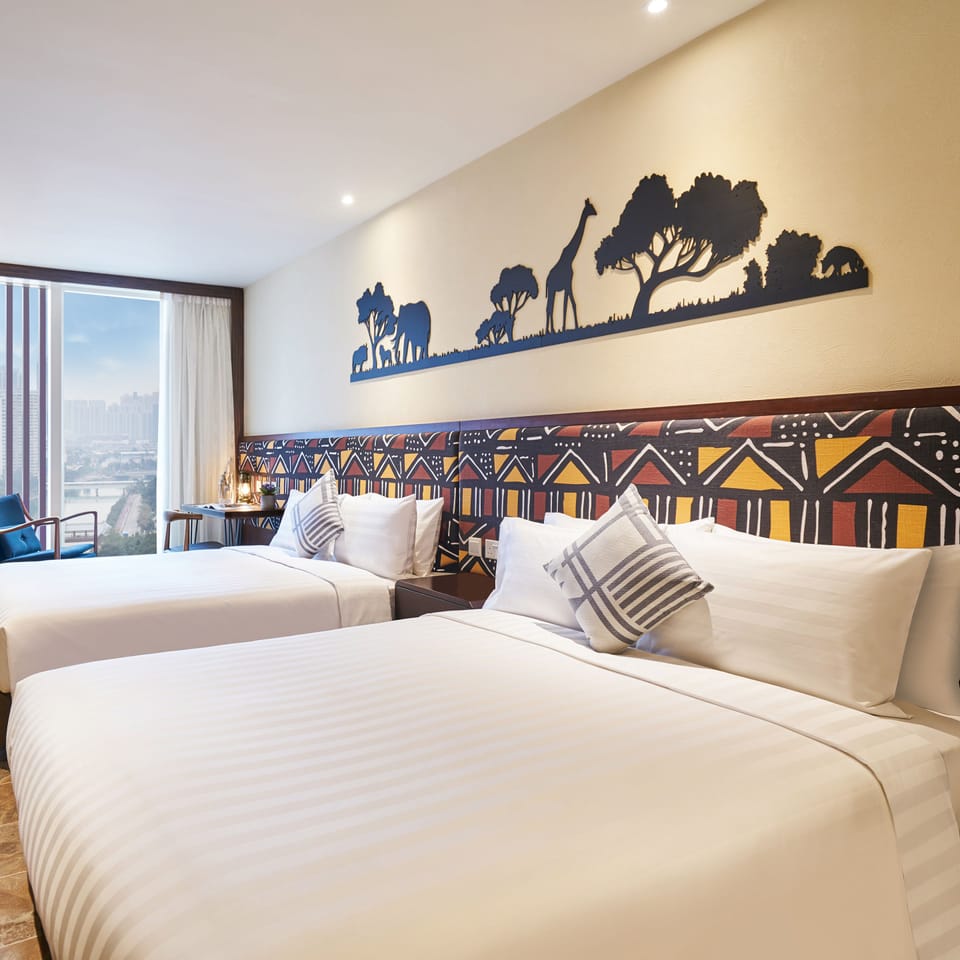 Africa Family Room | In-room safe, blackout drapes, soundproofing, WiFi (free)