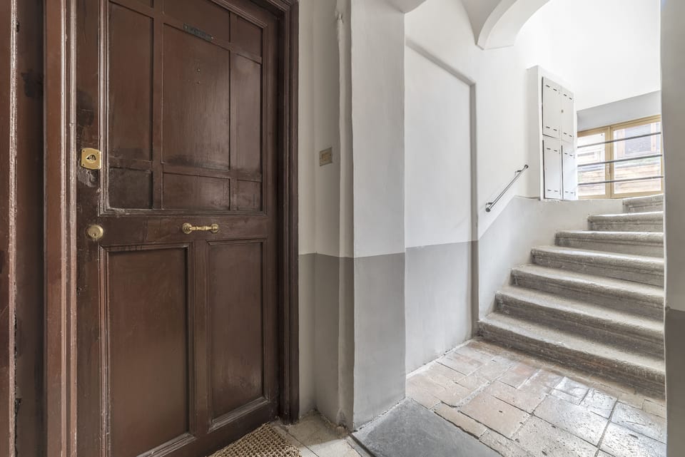 Interior entrance