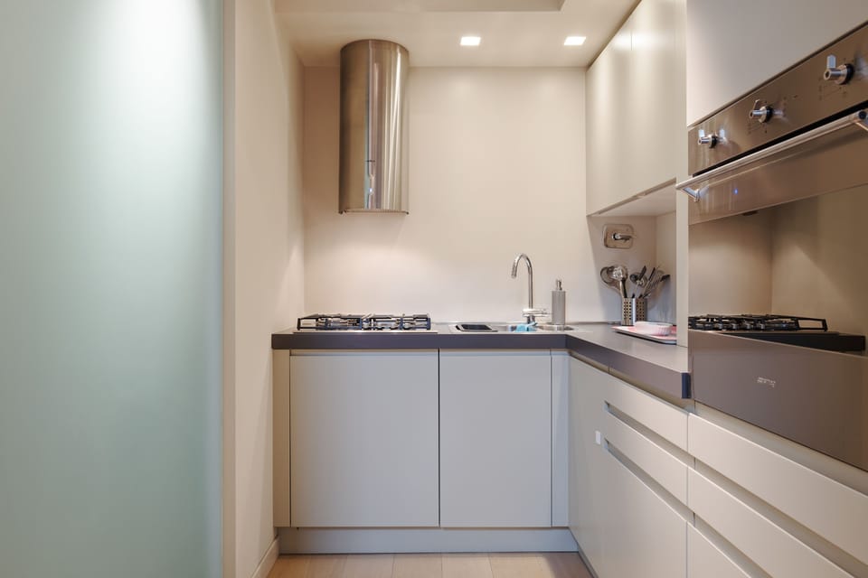 Apartment, 1 Bedroom | Private kitchen | Fridge, stovetop, dishwasher, cookware/dishes/utensils