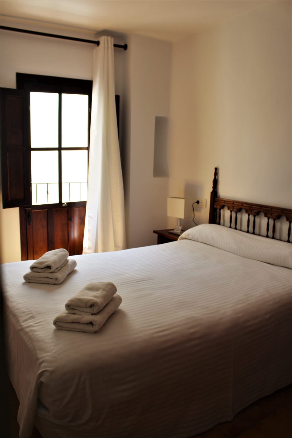 Double Room | Down comforters, blackout drapes, iron/ironing board, cribs/infant beds
