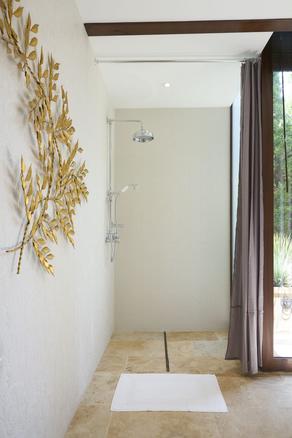 Double Room, Accessible (Ausone) | Bathroom shower