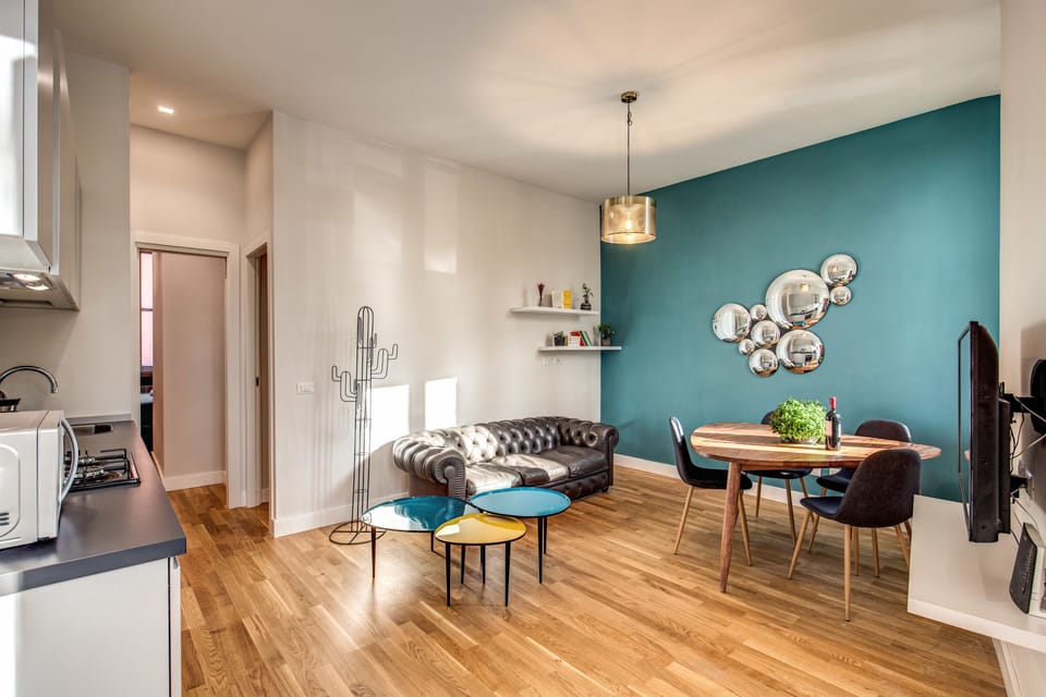 Apartment, 2 Bedrooms | Living area | Flat-screen TV