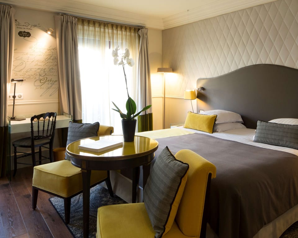 Premium bedding, minibar, in-room safe, desk