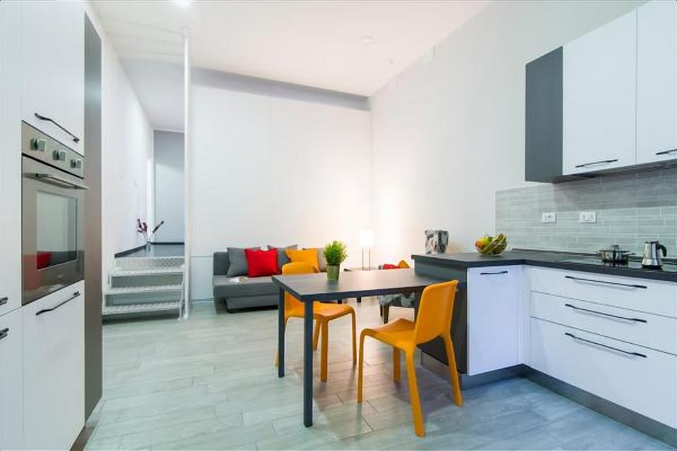 Apartment, 1 Bedroom | Private kitchen | Full-size fridge, oven, stovetop, electric kettle