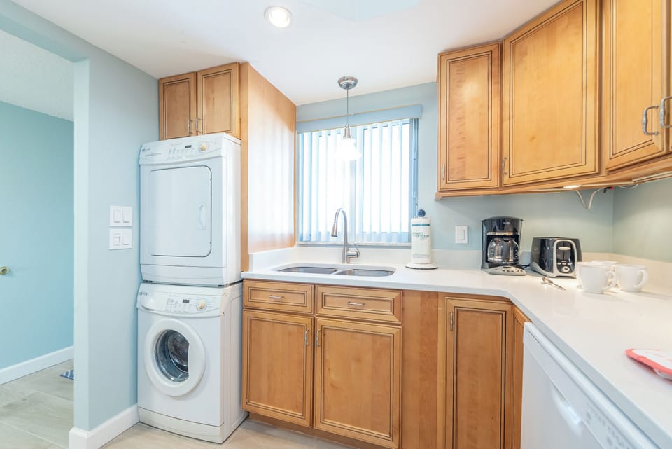 In-unit washer and dryer