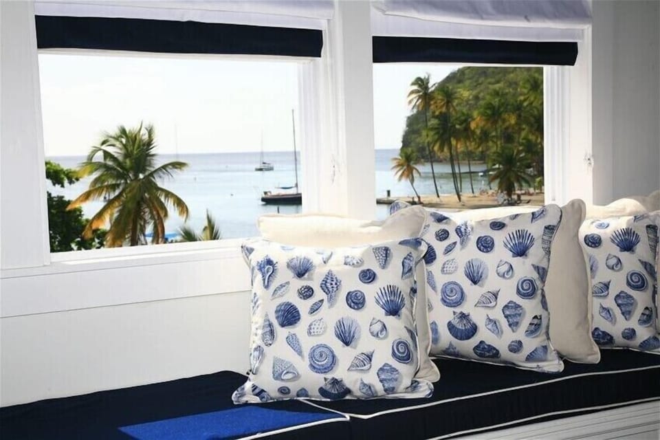 Looking out on the Bay.