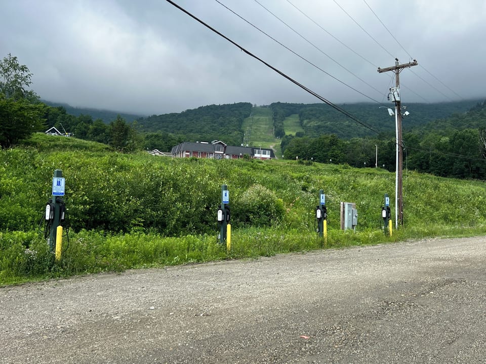 Car Charging at Mount Ellen