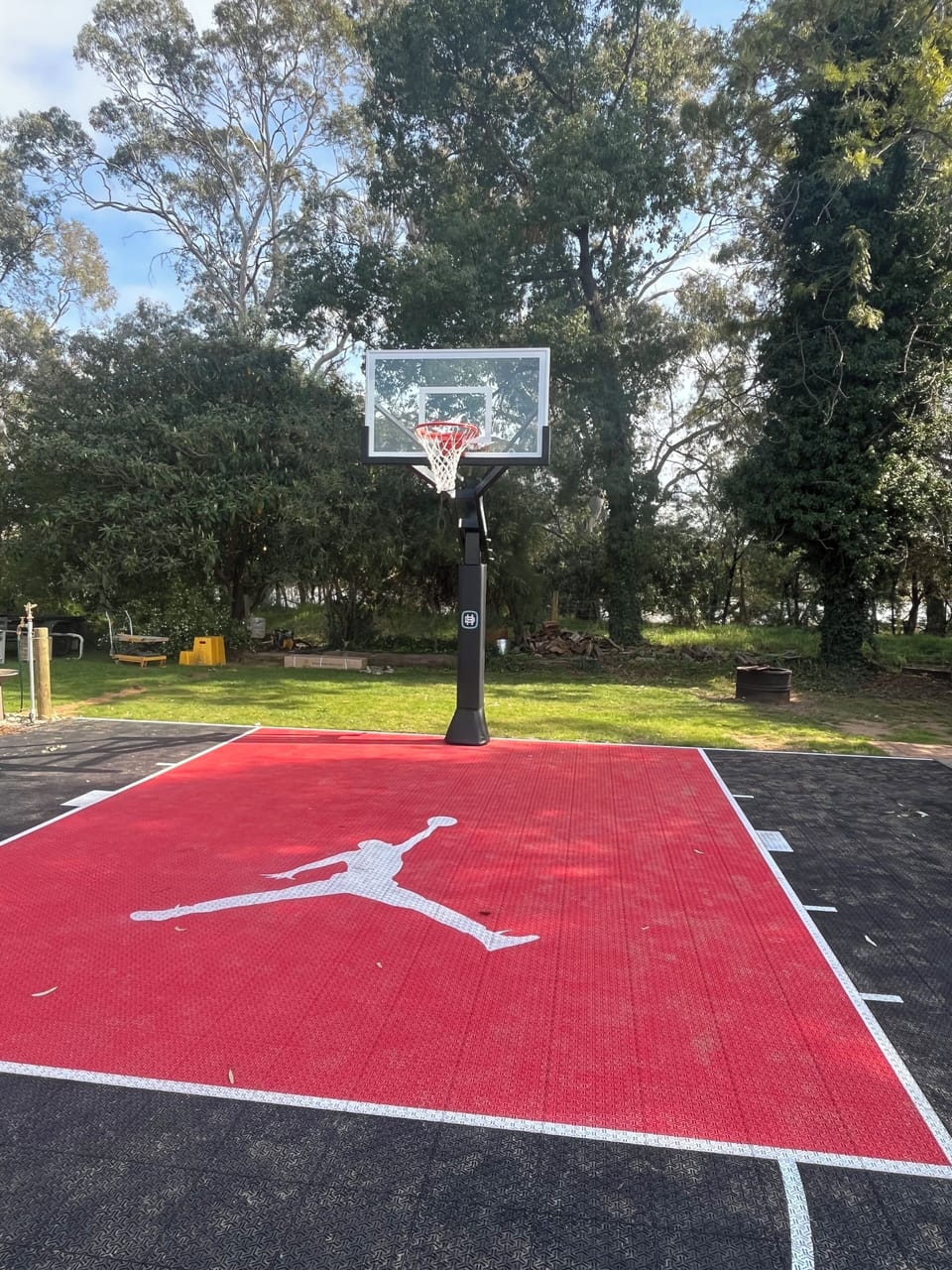 9mx9m basketball court