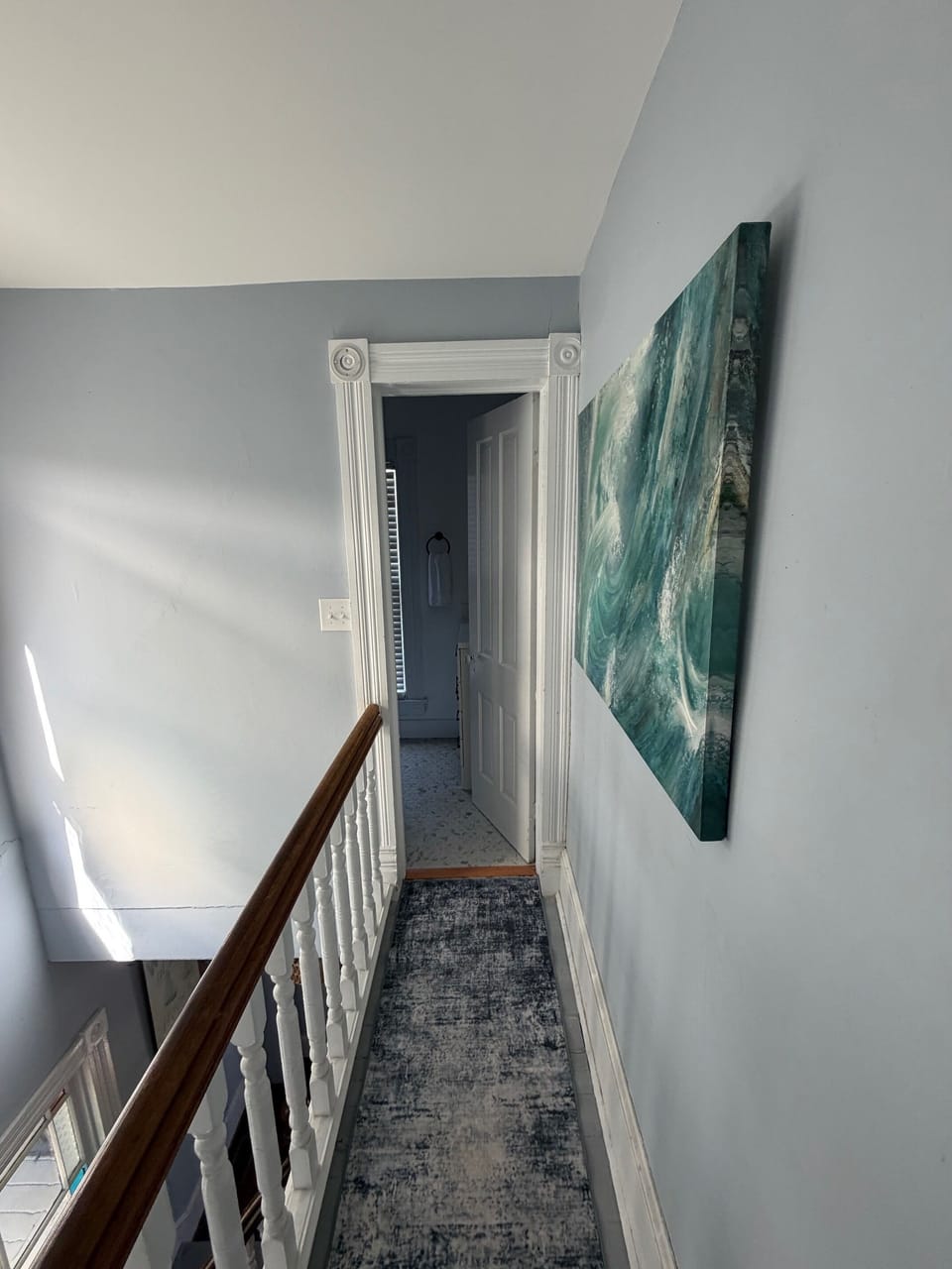 Upstairs hallway