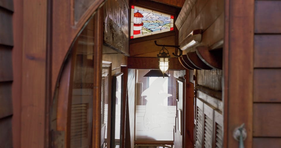 Nautical details throughout the property