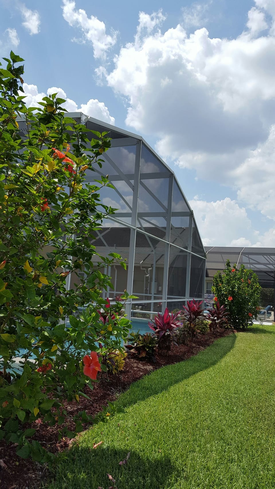 We have been working on making the exterior colorful!