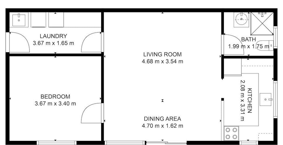 Floor Plan of Apartment