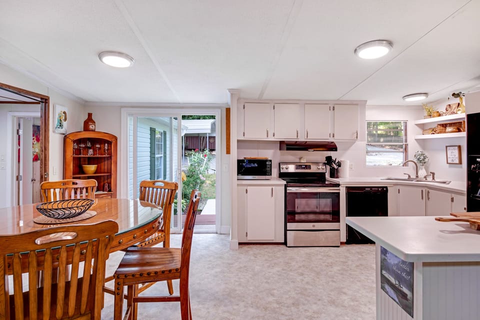 remodeled kitchen and bath