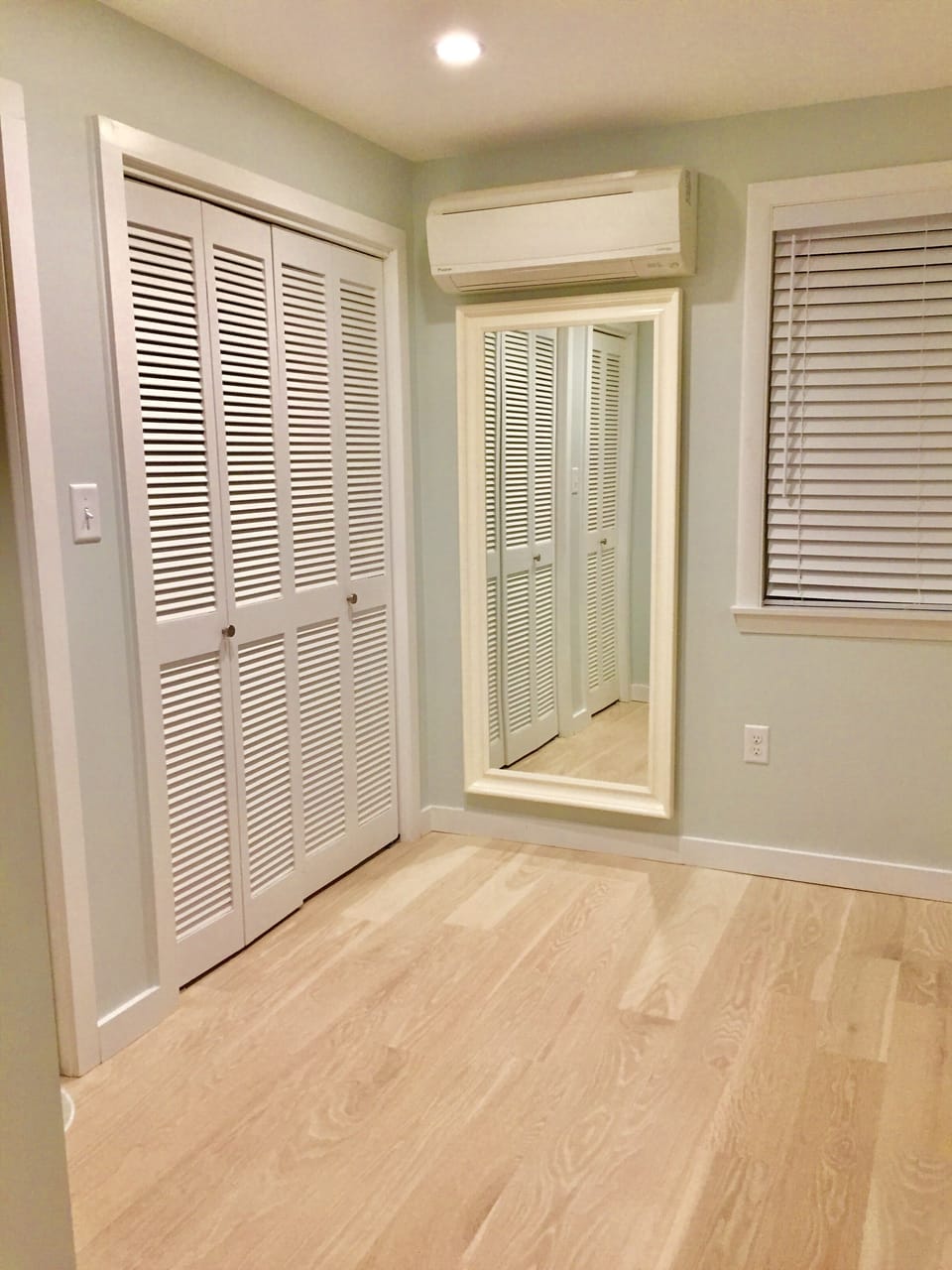 Each bedroom features its own remote-controlled cooling and heating system.