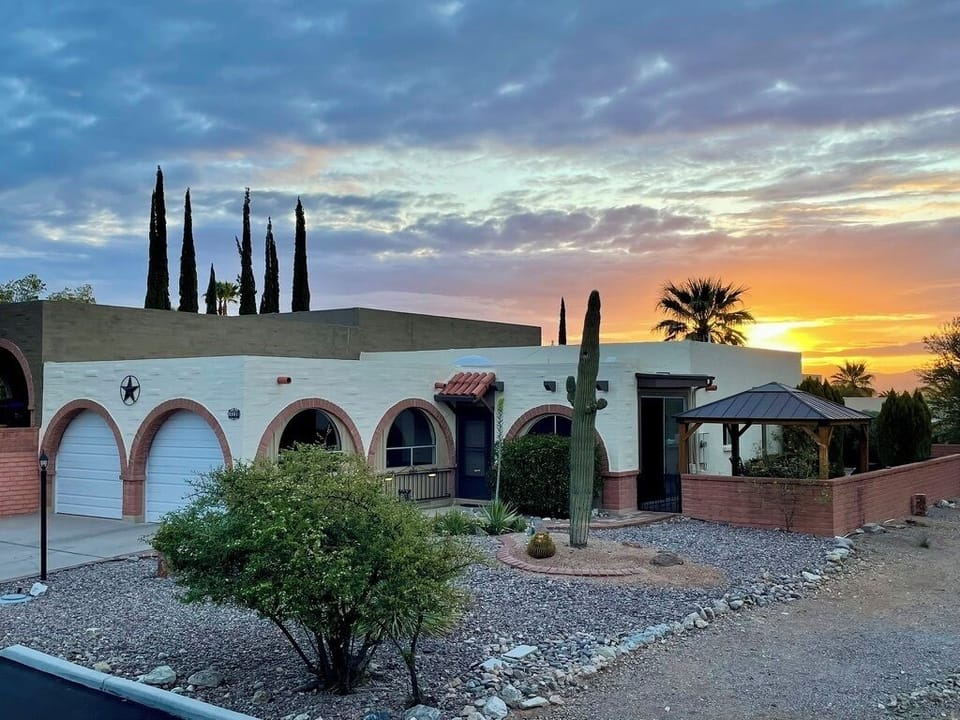 Sunrise at your desert retreat!