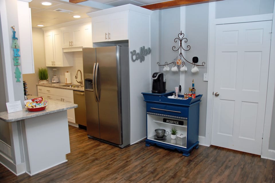 Be your own barista at our at our coffee corner.