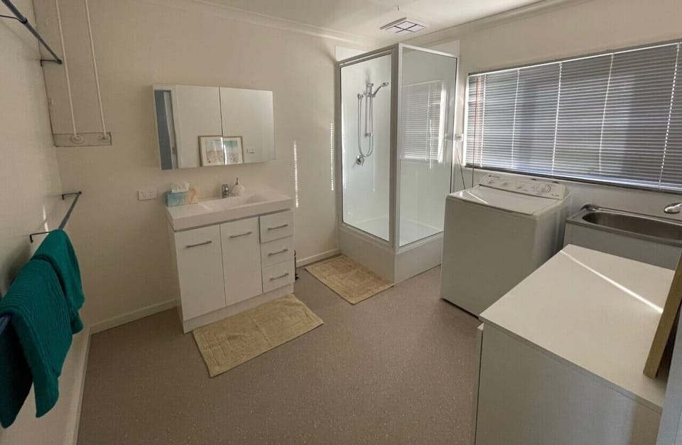 Bathroom and Laundry Area
