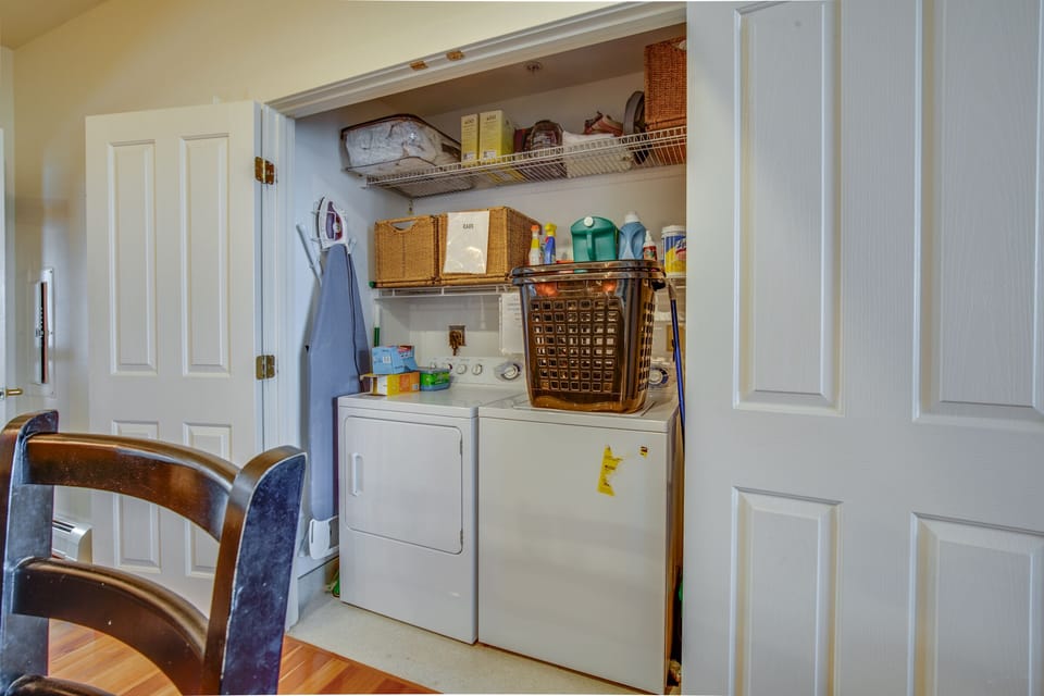 Full sized washer and dryer
