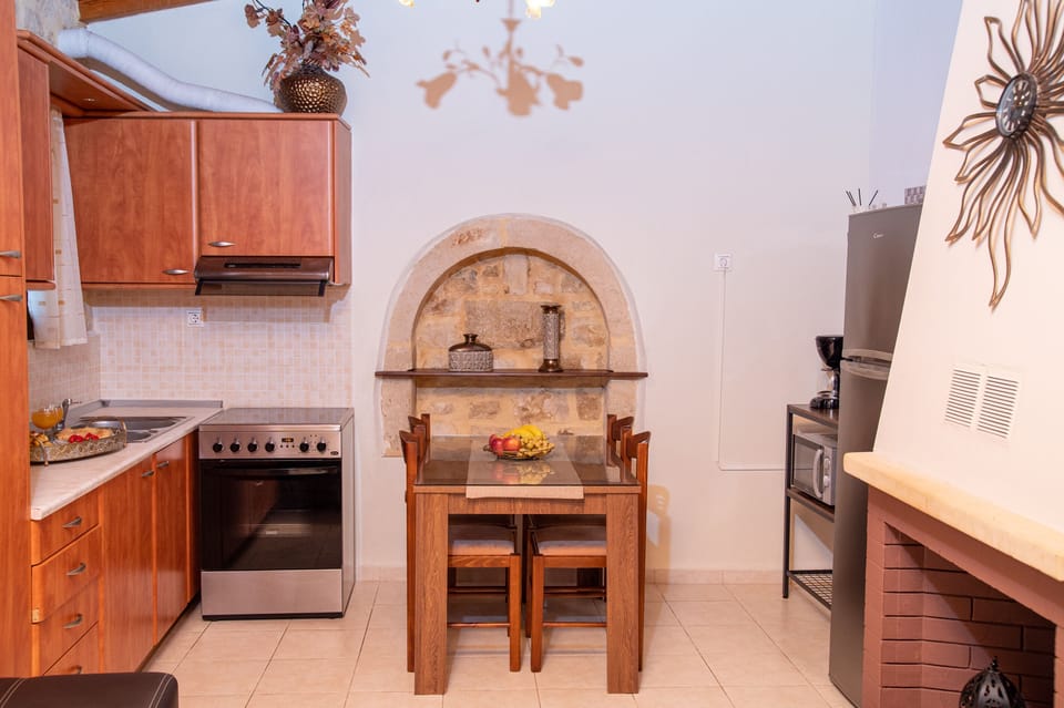 The kitchen is fully equipped for your everyday needs!
