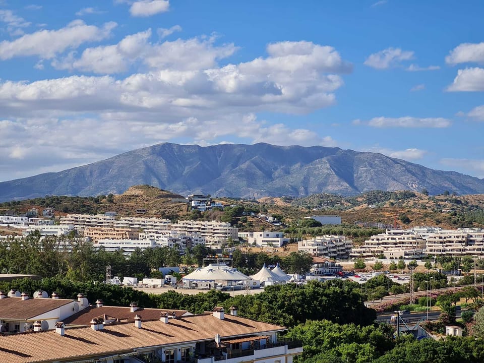 MOUNTAIN VIEW FROM THE BALCONY LOOKING EAST