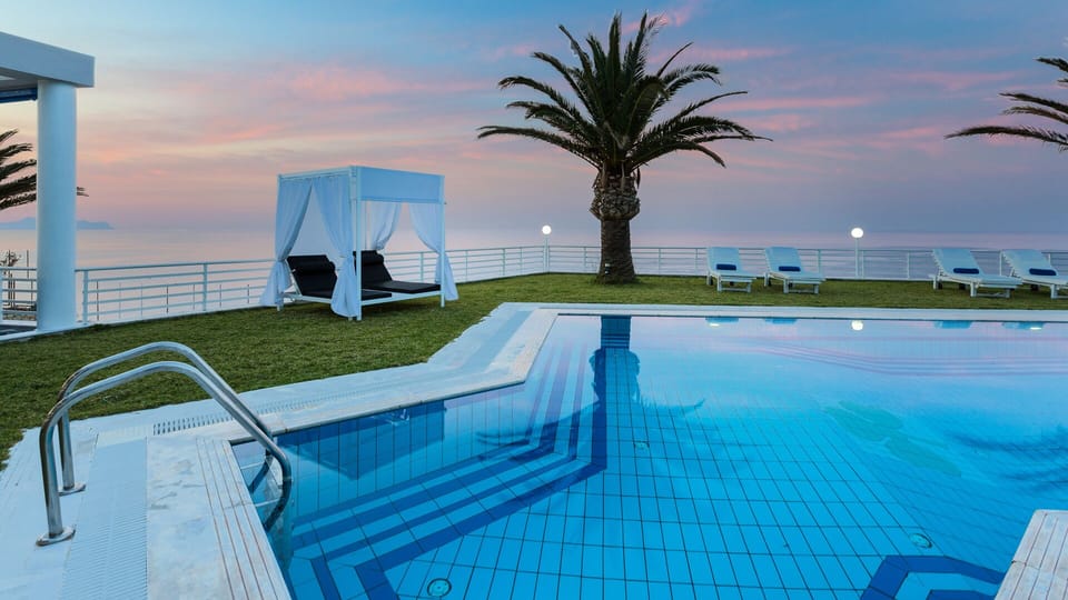 Sunset from the villa is absolutely breathtaking!