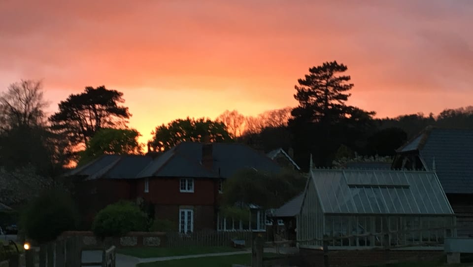 Sunset over Chapel Farm
