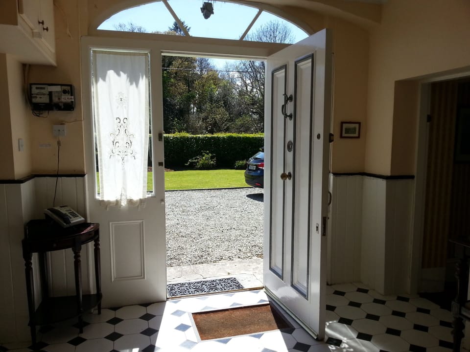 Original Georgian entrance to Wellpark front Wellpark garden