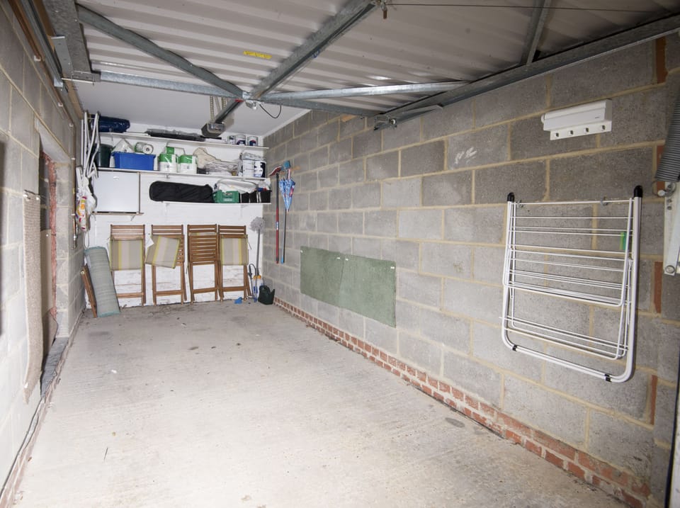 integral garage with powered remote control door