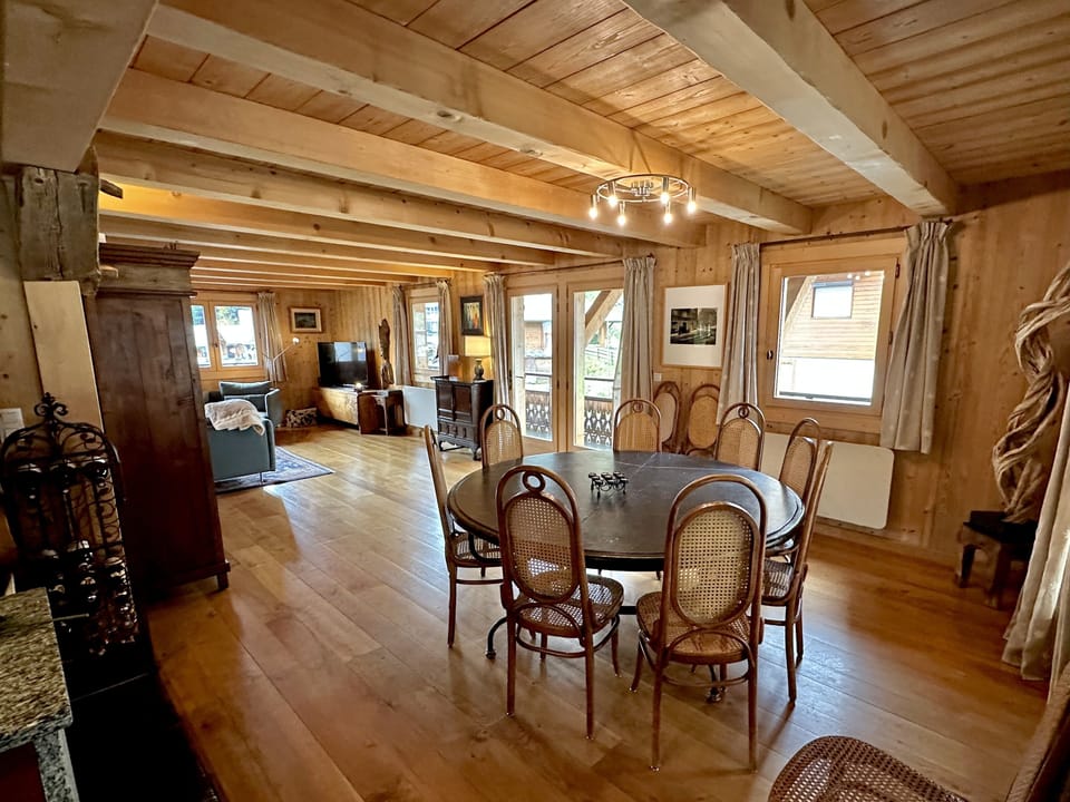 Dining area- seats 12 