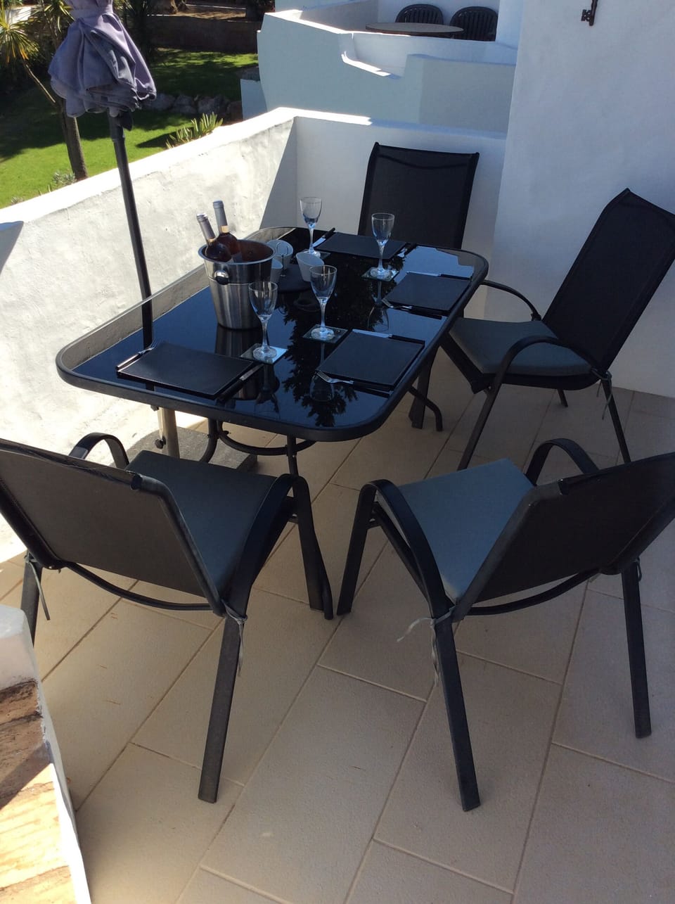 Balcony table