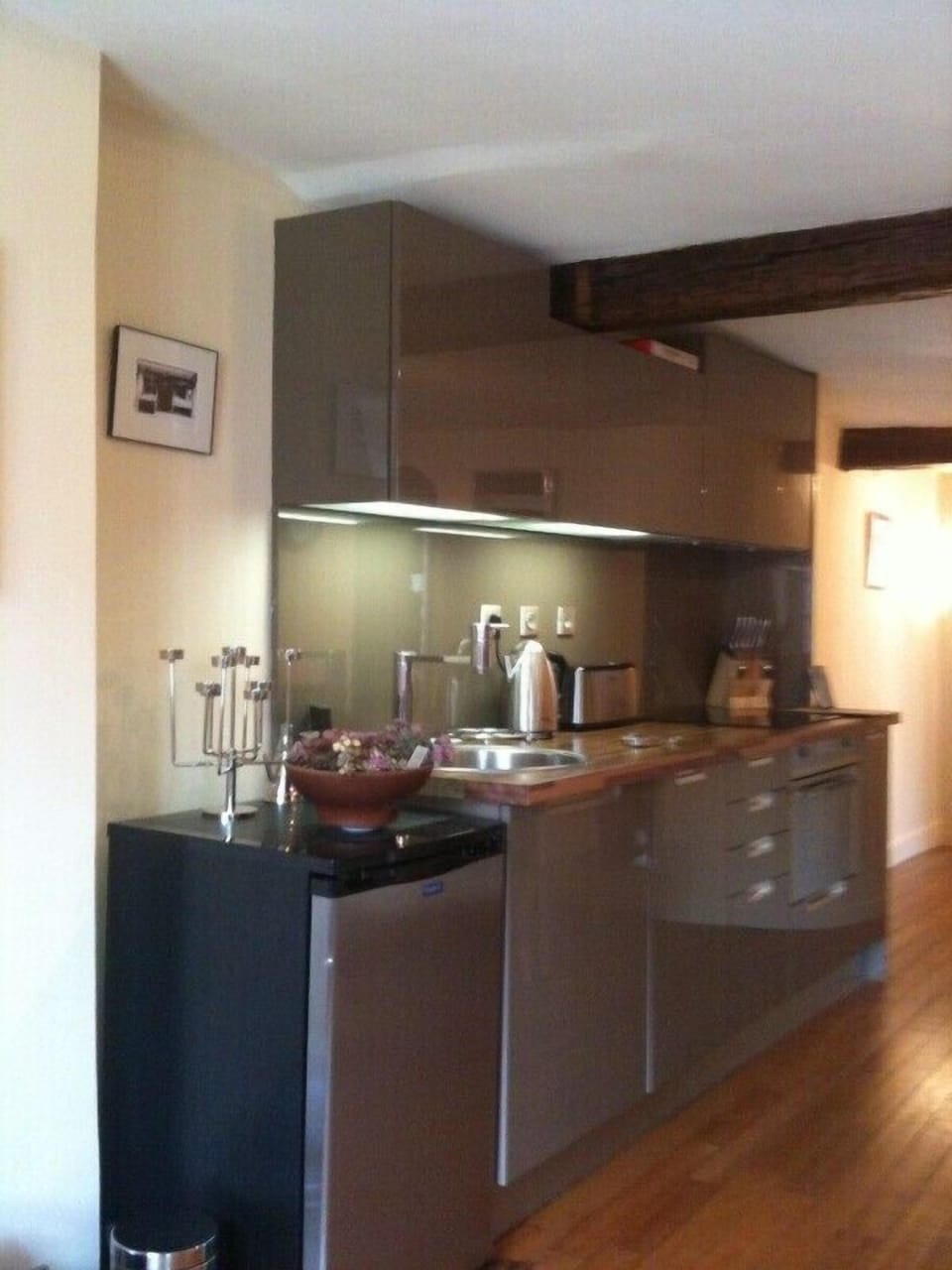 Fully fitted gally kitchen