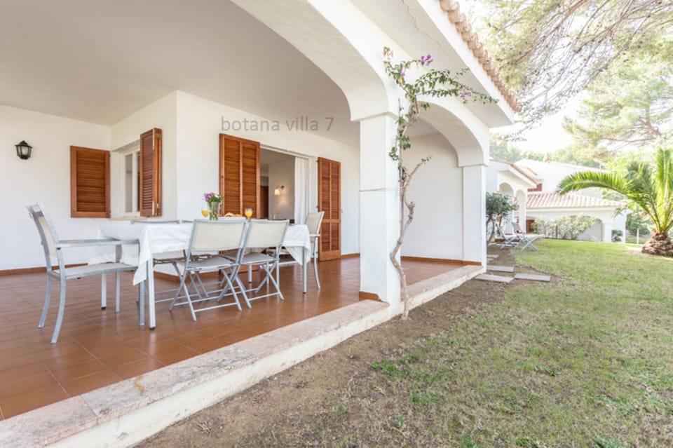Back terrace