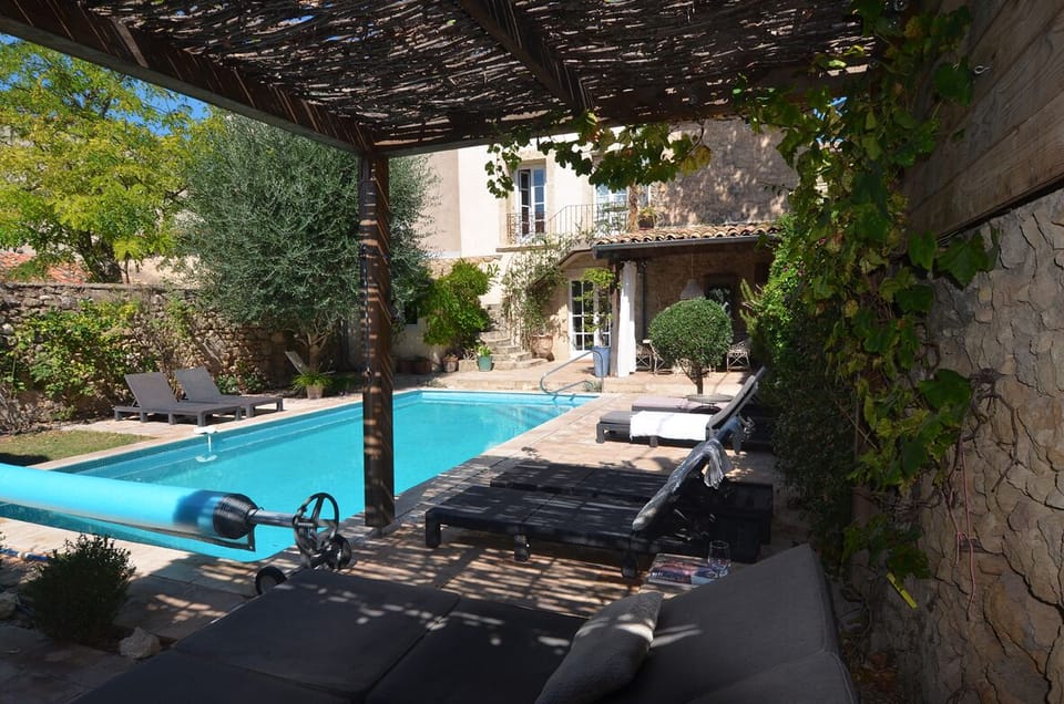 House and pool