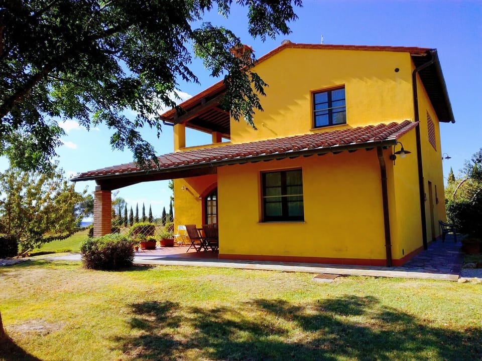 The front of the apartment