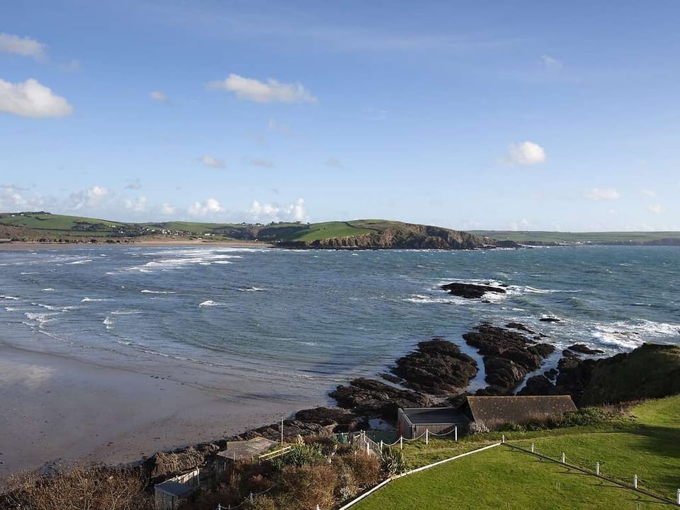 Bantham Bay with TGC on distant headland