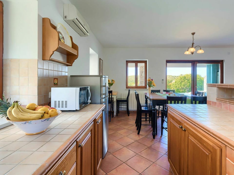 Cabinetry, Furniture, Countertop, Window, Table, Kitchen Appliance, Wood, Kitchen, Interior Design, Home Appliance