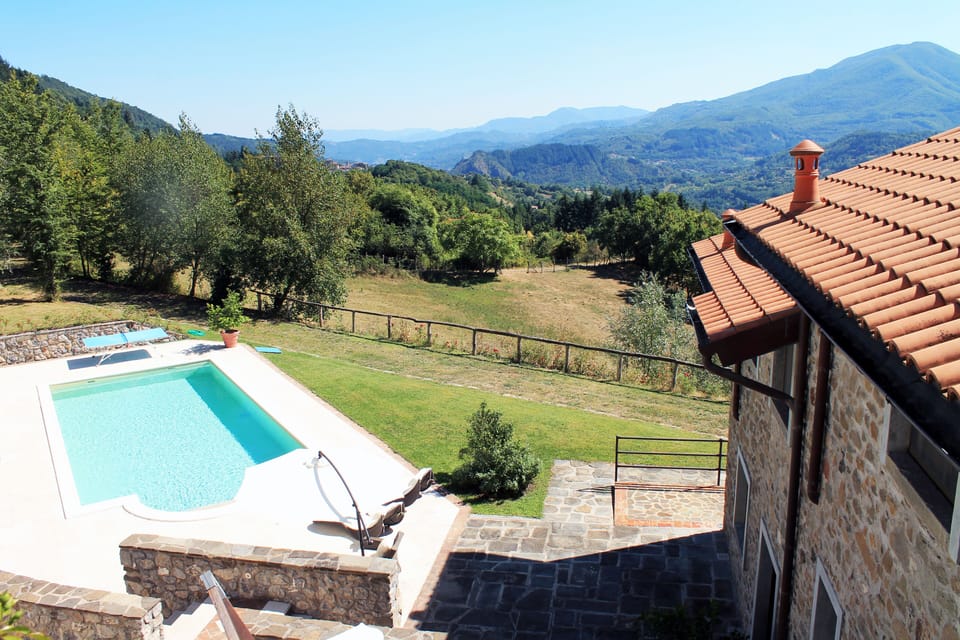 view on the valley
