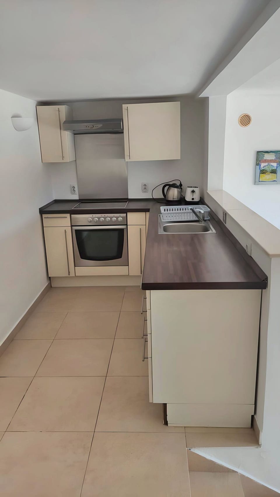 Kitchen in ground floor self-contained apartment