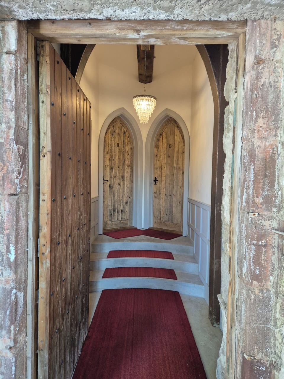 Entrance hallway to No.1 & No.2
