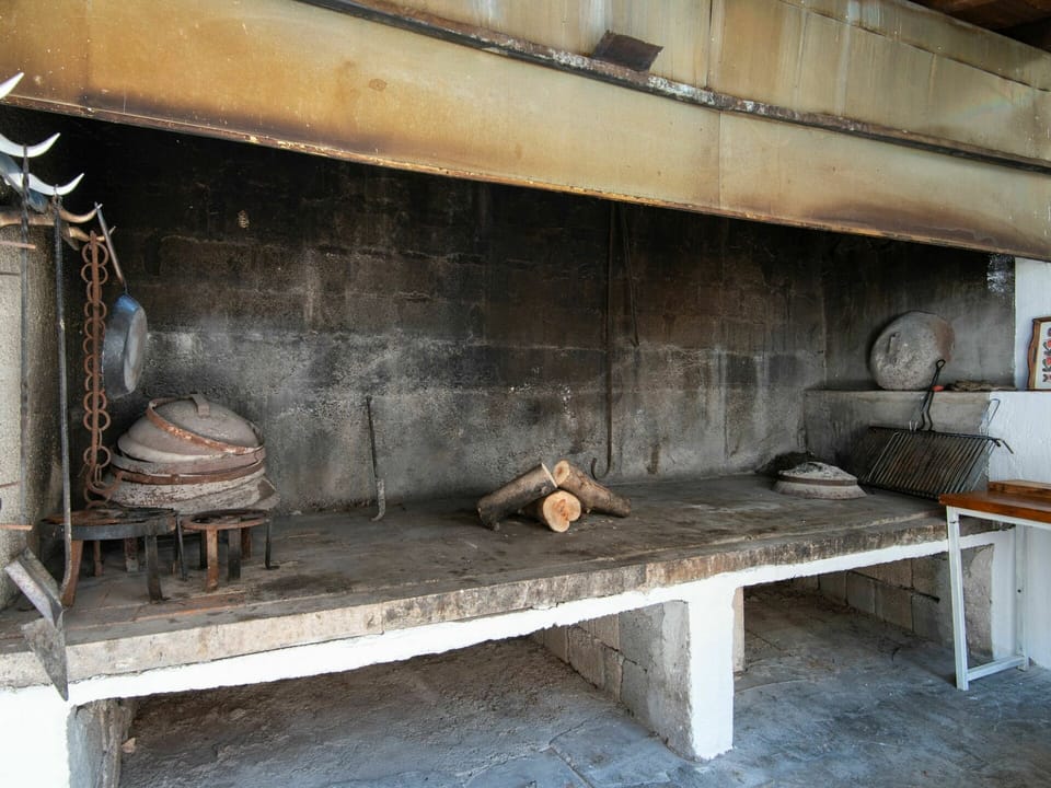 Furniture, Wood, House, Table, Floor, Outdoor Furniture, Building, Gas, Flooring, Bench