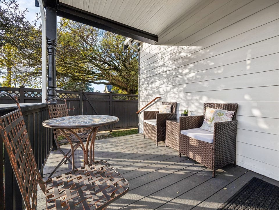 private front porch