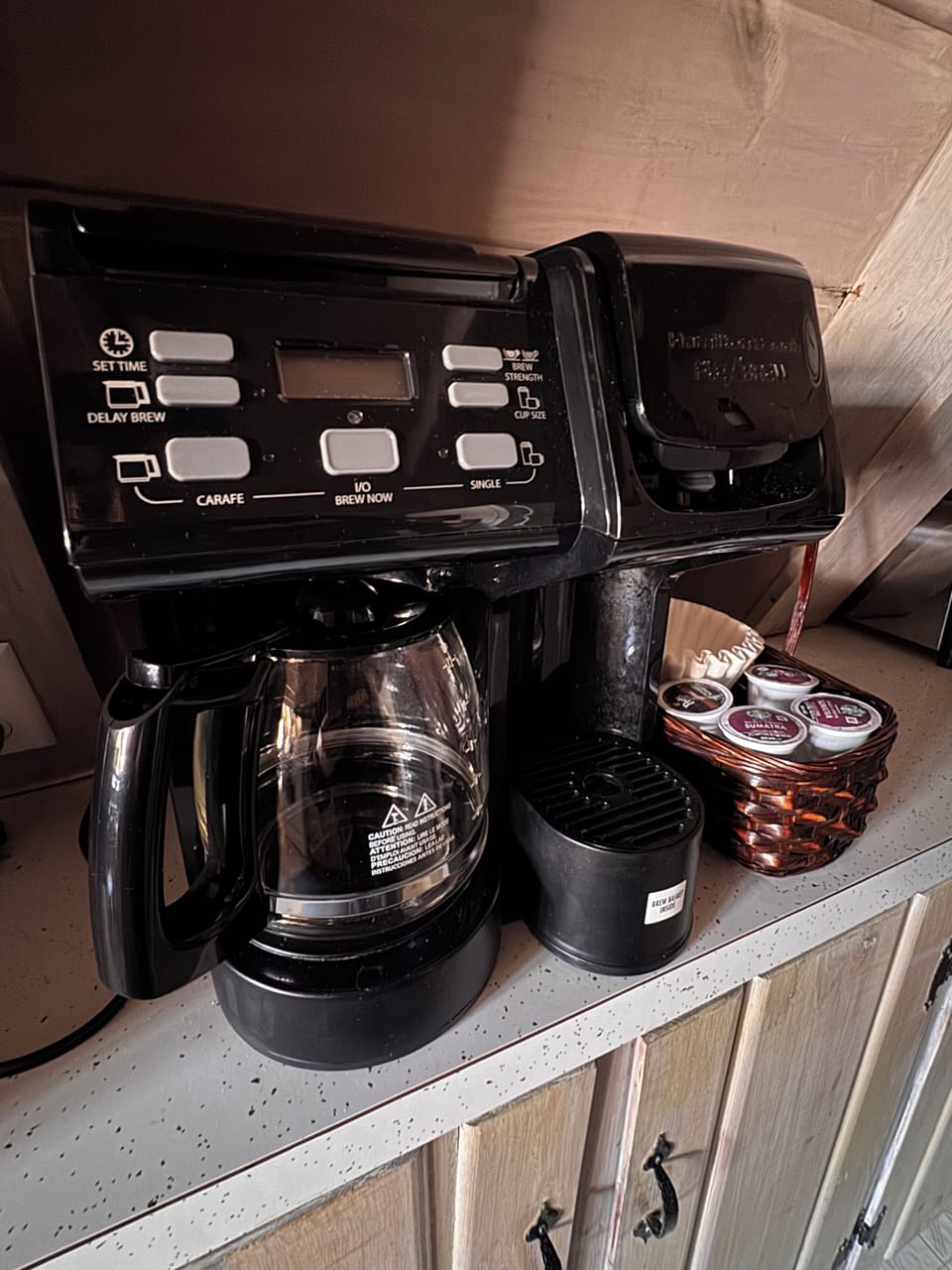 Coffee and/or coffee maker