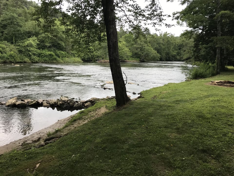 downriver view