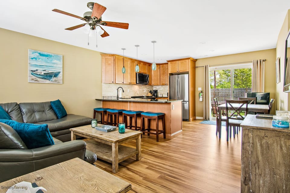 spacious open concept living space