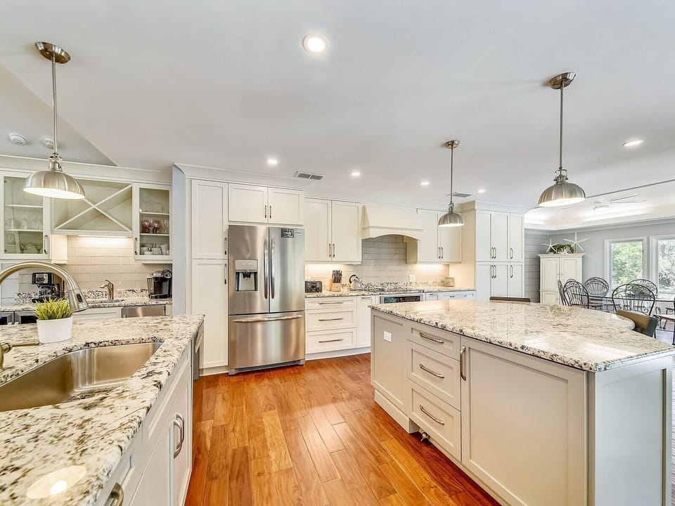Brand New Kitchen with Breakfast Counter at 16 Sea Oak Lane