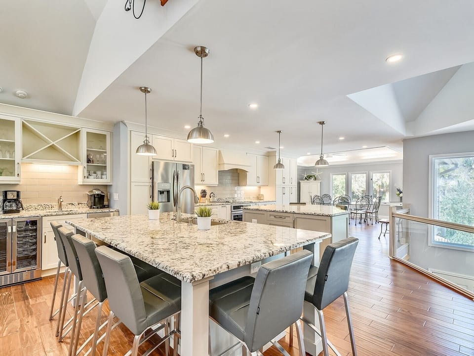 New Kitchen with Stainless Steel Appliances at 16 Sea Oak Lane